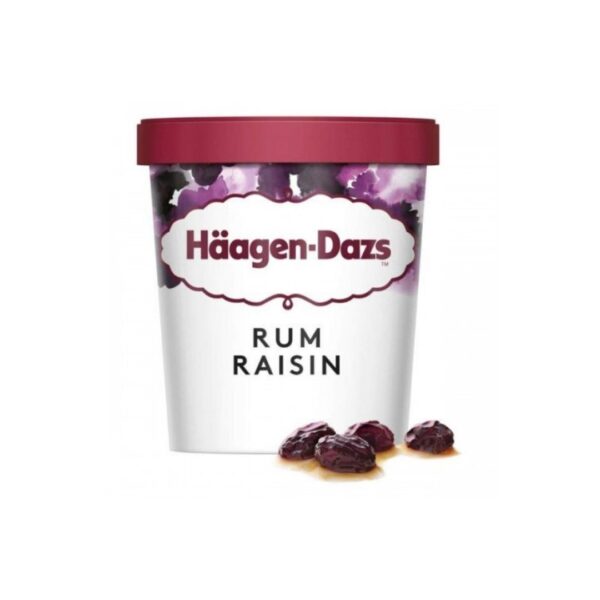 Haagen Dazs Rum Raisin 473ml