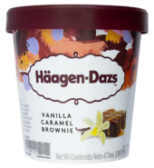 Haagen Dazs Vanilla Caramel Brownie 473ml