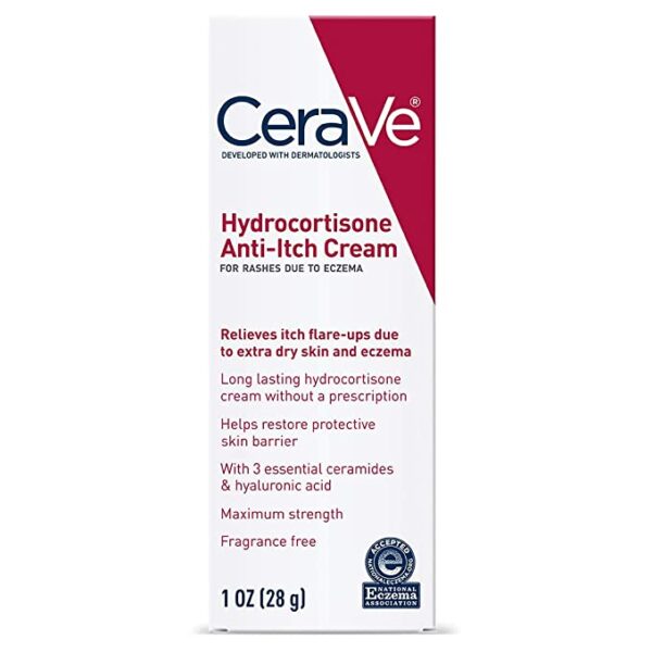 CeraVe Hydrocortisone Anti Itch Cream 1oz
