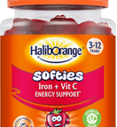 Seven Seas Haliborange Softies Iron Plus Vitamin C 30ct