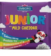 Emborg Junior Mild Cheddar Cheese 200g