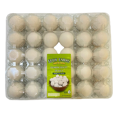 Edun Eggs White Large 30ct