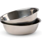 PUPPY & CO METAL PET BOWL SMALL 21*5.5 CM