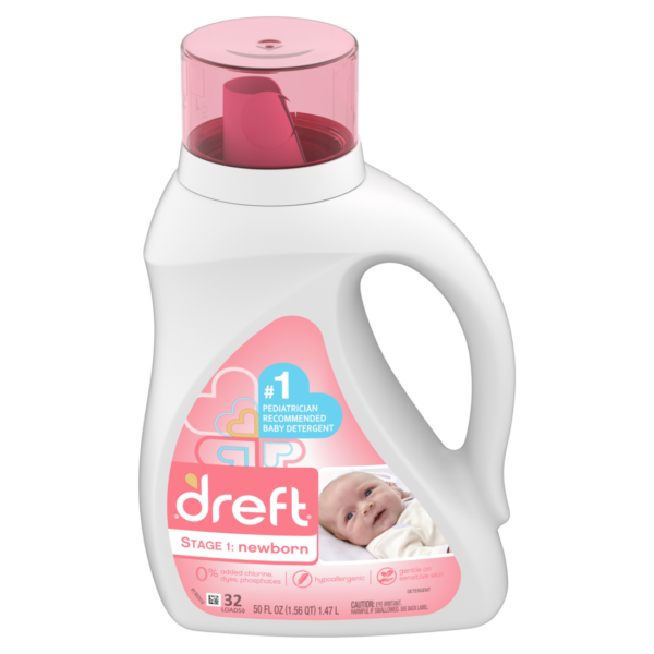 Detergent Liquid HEC Newborn Stage1 50oz - Image 2