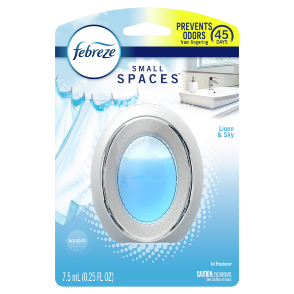 Febreze Small Spaces, Linen & Sky Scent, 7.5ml