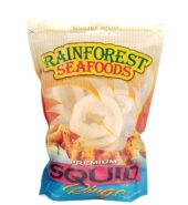 RAINFOREST SEAFOODS SQUID 3-5 TUBES AND TENTACLES