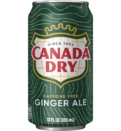 CANADA DRY GINGER ALE CAN