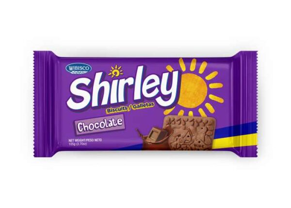 Wibisco Shirley Chocolate Biscuits, 105g - Image 2