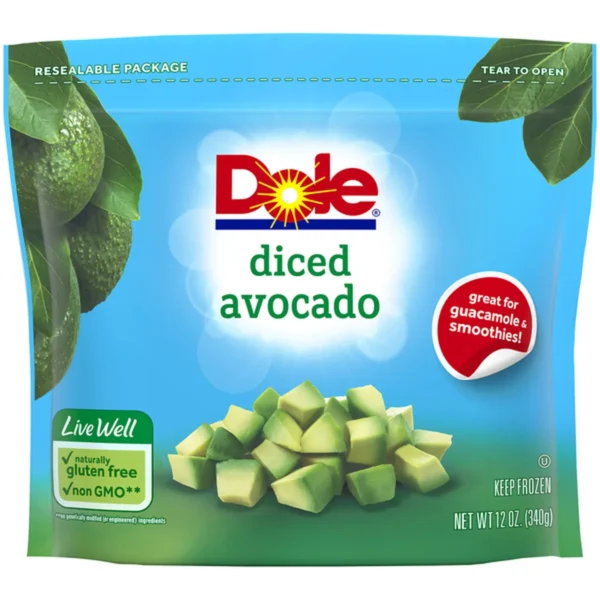 DOLE FROZEN DICED AVOCADO