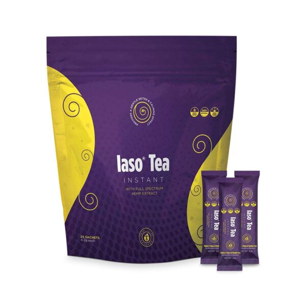 Tlc Iaso Tea With Hemp Extract Lemon Detox Tea