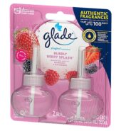 Glade Plugins Bubble Berry Splash 2 Refills