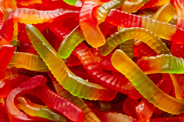 Aces Gummy Worms