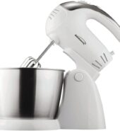 Brentwood 5-Speed Stand&Hand Mixer White