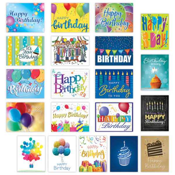 Birthday Cards Assorted Cards