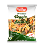 Caribbean Dreams Tri-Colour Vegi Spiral