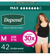 Depend Female Medium