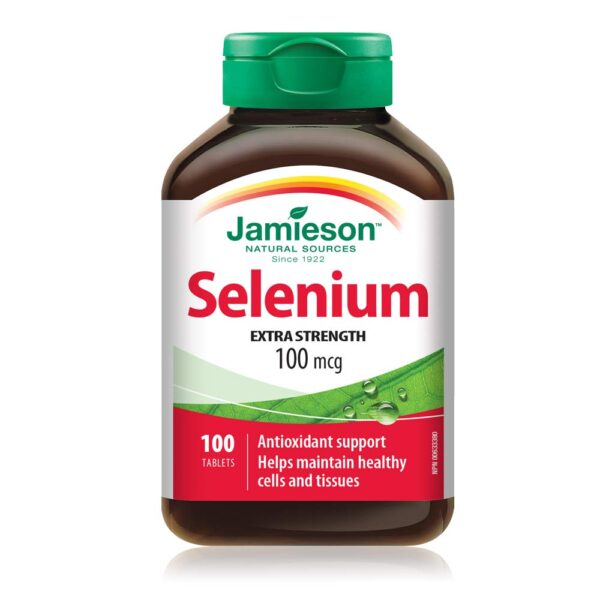 Jamieson Selenium 100Mcg Tablets