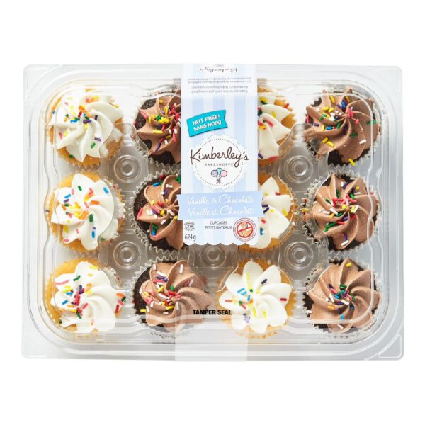 Kimberlys Vanilla & Chocolate Cupcakes