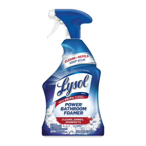Lysol Power & Free Bathroom Cleaner Cool Spring